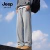 Pantalon Décontracté à Cordon de Serrage Coupe Ample pour Homme Jeep Spirit