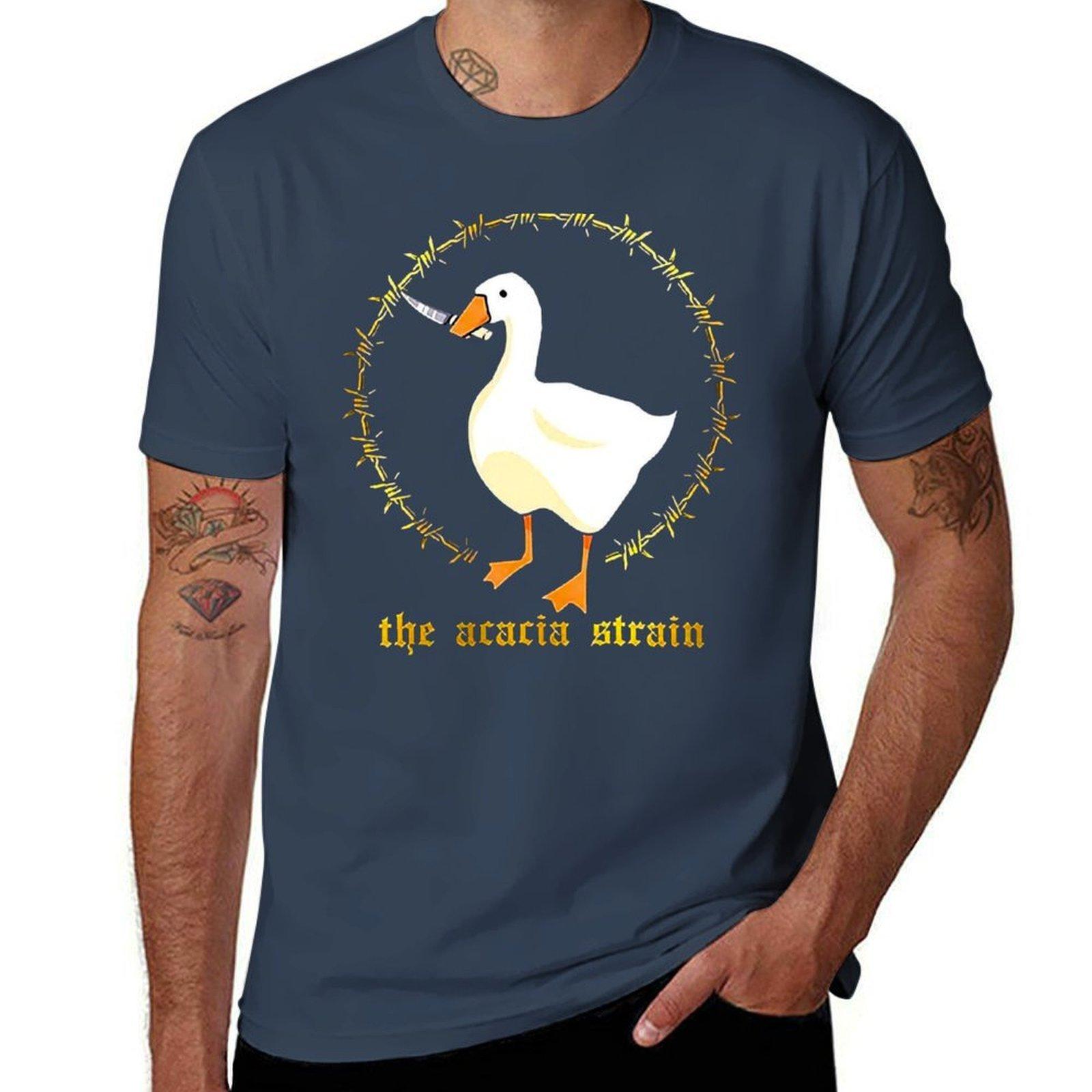 The Acacia Strain Merch The Acacia Strain Tshirt Sports Casual Short Sleeve Cotton Tee S