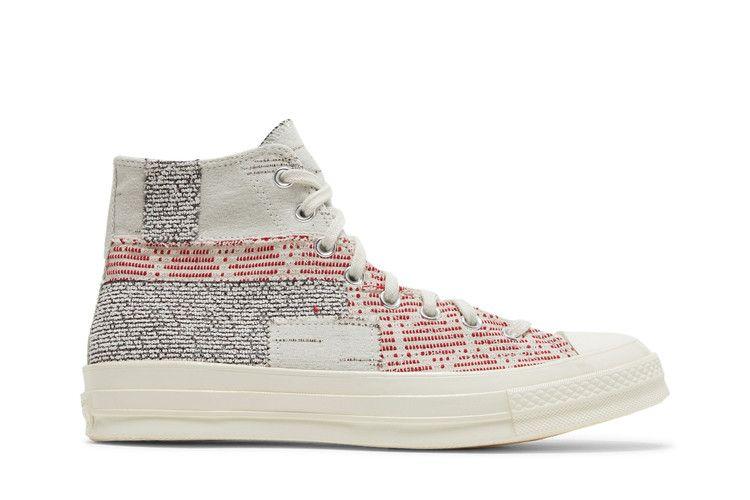 Men's Sneakers Converse Chuck Taylor All Star 70 Hi Patchwork Twill Twill/Light Gray/Egret