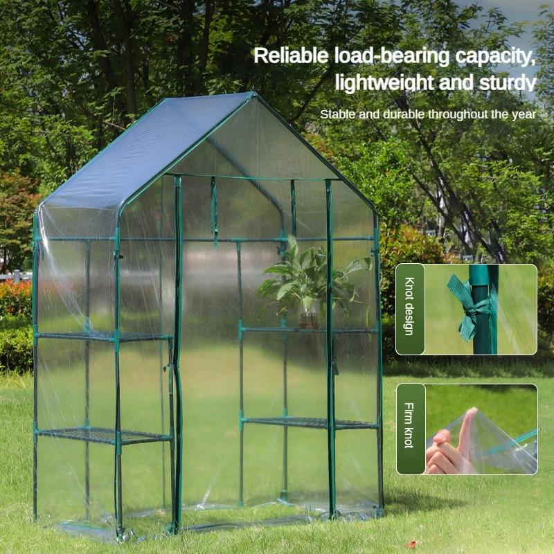 Outdoor Gardening Greenhouse Spliceable Balcony Flower Room Household Portable Plant Insulation Shed