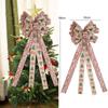 Large Size Bowknot Christmas Tree Decoration Reuasble New Year Bow Hanging Christmas Pendant Pendant Hanging Ornament