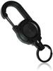 [TKhits] Reel Keychain [Durable Metal Wire] Stretchable Carabiner Key Reel