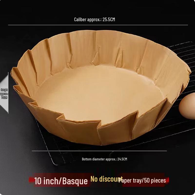 Jiebangda Basque Cake Paper Molds