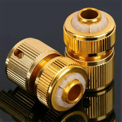 1/4 Stuks Messing 1/2" Slangaansluiting Tuinbewatering Waterkraan Pijpadapter Fitting