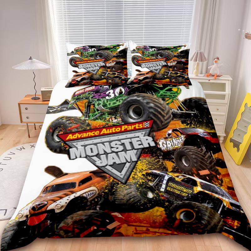 Teens Duvet Cover Mcqueen Car Cartoon Bedding Set Quilt Cover Cars Boy Gift With 2 Pillowcase Bedroom Decor