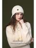 Women's Windproof Wool Knitted Hat with Ear Protection – Warm Duckbill Cap for Autumn and Winter