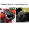090E Motorcycle Handlebar Front Storage Bag Navigation Pocket for Outdoor Activities