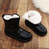 Snow Boots Men's Shoes Warm In Winter Outdoor Snow-proof, Non-slip and Wear-resistant Thick-soled Large Cotton Shoes