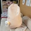 Schoolbag1011 new niche non-collision schoolbag junior high school girls large capacity Japanese simple versatile college student backpack