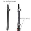 Car Fuel Pump Pressure Gauge Tester Quick Connected Gasoline Pressure Gauge Meter for Car Truck Gasoline 0-100PSI