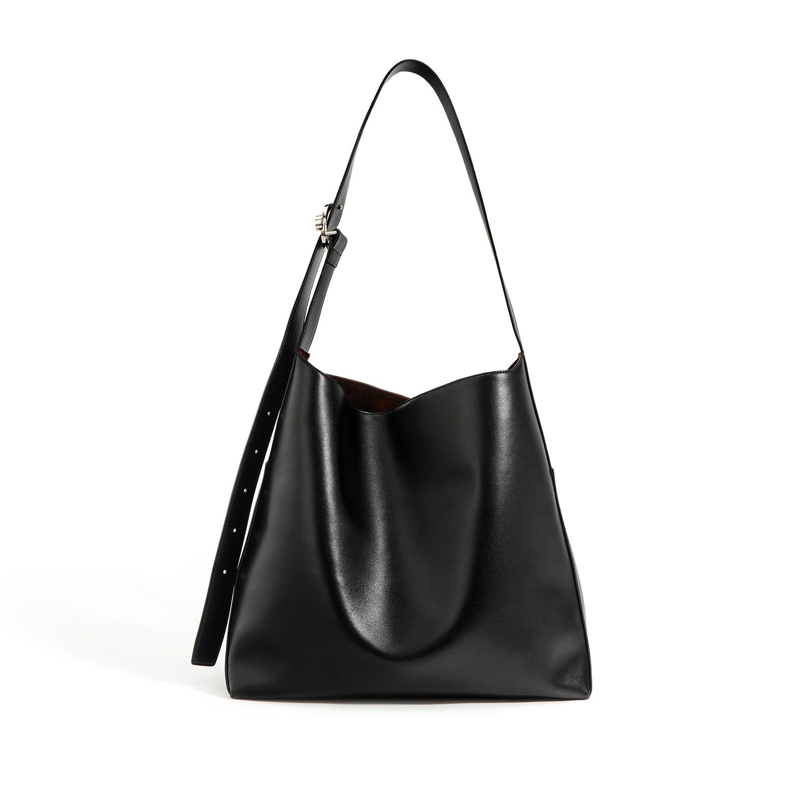 

Korean Style Retro Large-Capacity Bucket Shoulder Bag for Women, 2025