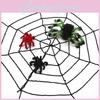 Vibrant Colorful Spider Halloween Decoration For Engaging Indoor And Outdoor Haunted House Ambiance