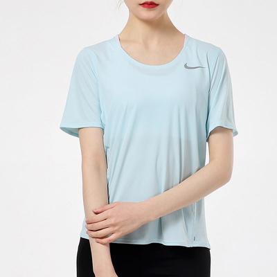 Set In Sleeve T Shirt Women's Blue CJ9445-474