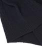 BEYOND CLOSET [Collection Line] Hockney Color Palette Fisherman Wool Knit Navy
