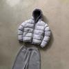 Y2K Winter Cotton Puffer Jacket Streetwear Embroidered Zip-Up Casual Warm Coat Men Women Ins Style