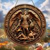 1PCS 2D Flat Home Decor Wooden Disc Angel Sub Series Holy Angel Redemption Bedroom Wall Decorations Photo Props Decoration elvis