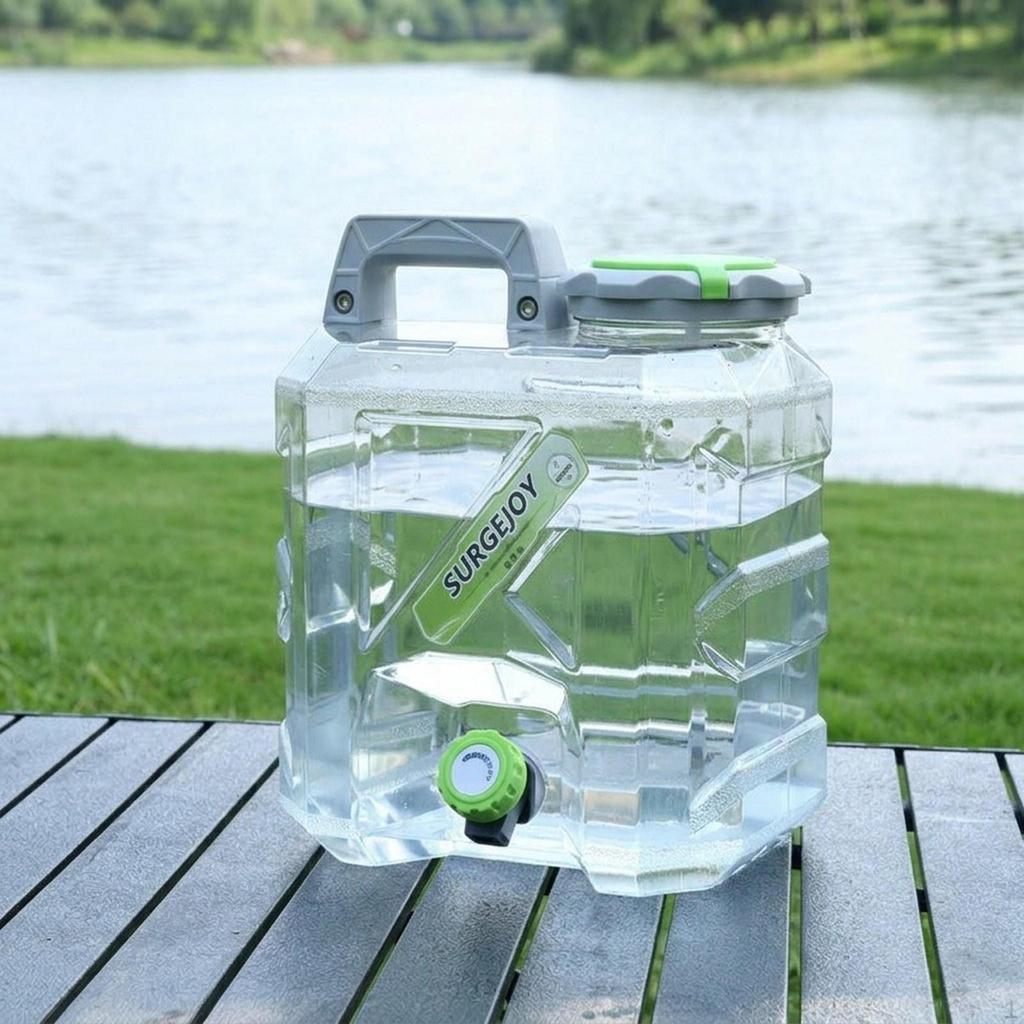 Camping Water Container , Reusable Multifunctional Bucket for Garden Or Outdoor Emergencies