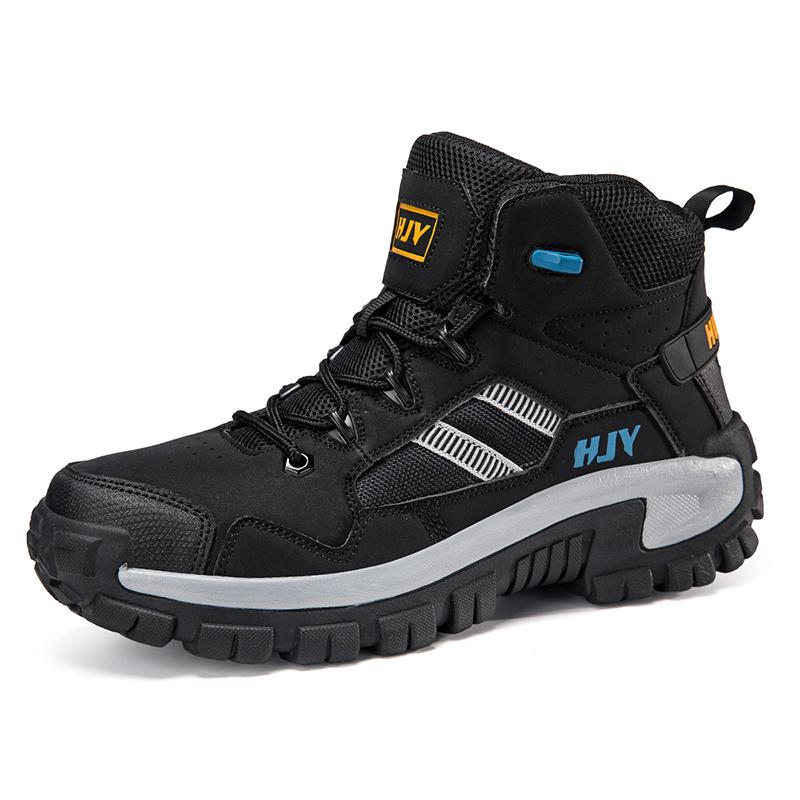 Men Hiking Shoes Fashion High Top Winter Warm Comfortable Travel Casual Shoes Outdoor Big Size Trekking Shoes for Men
