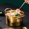 Double Handle Noodle Cooker Deepened Stew Pot Multipurpose Soup Cooking Pot  Porridge