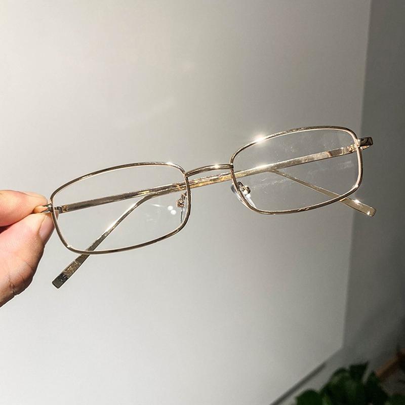 

Дизайнерские очки для чтения мужские и женские полнооправные литые прозрачные линзы высокой четкости очки для чтения устойчивые к царапинам золотой