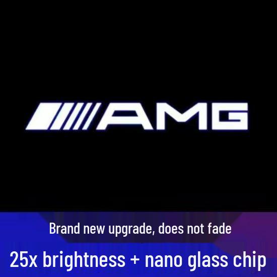 

Приветственный свет из кварцевого стекла Mercedes-Benz для E-класса, C-класса, S-класса, GLC, GLE, GLA, GLS