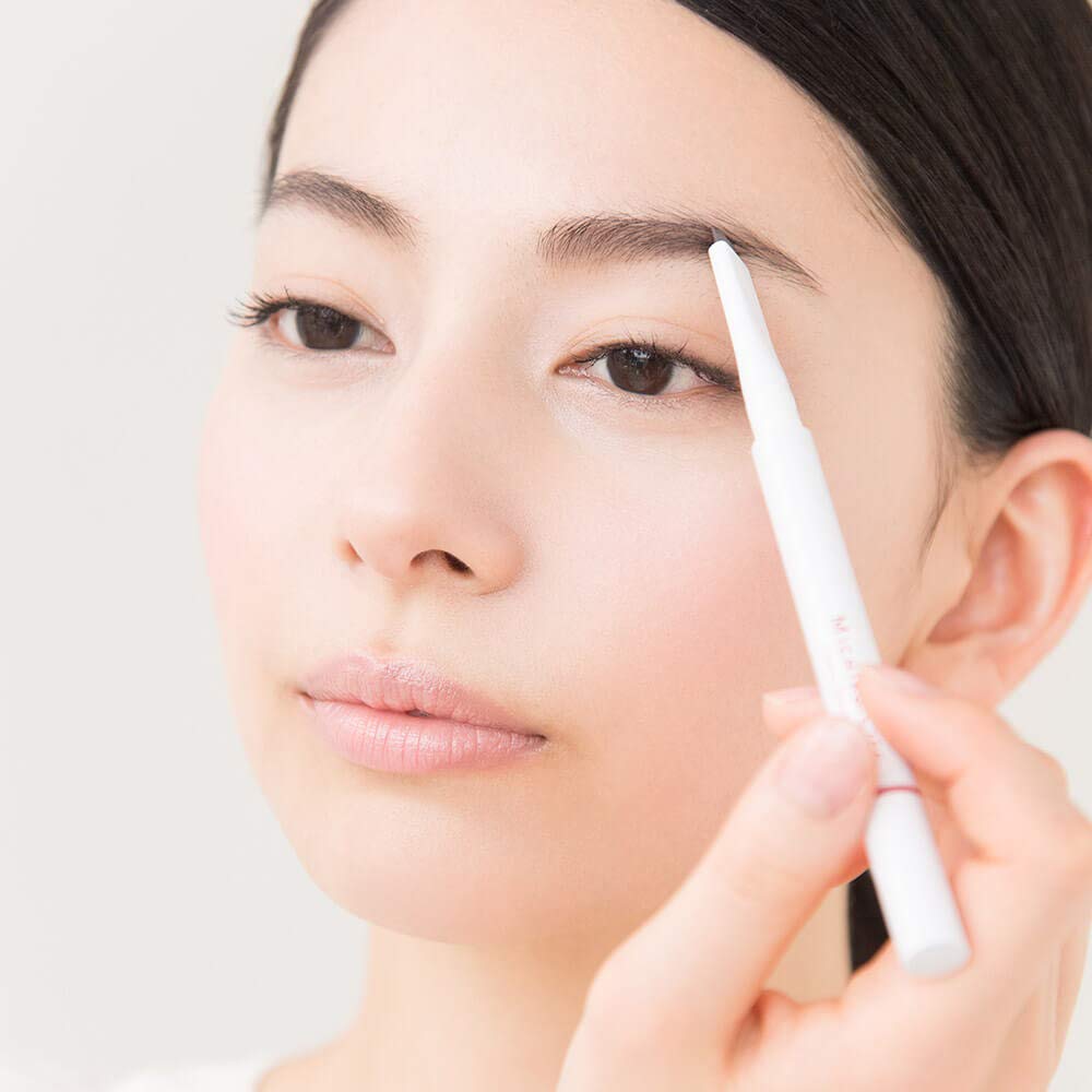 Essence Brow Natural Made in by Michiko with Sharpener and Naginata 73266 MICHIKO.LIFE Pencil, Gray, Japan, Fujiwara, Brush, Shape,