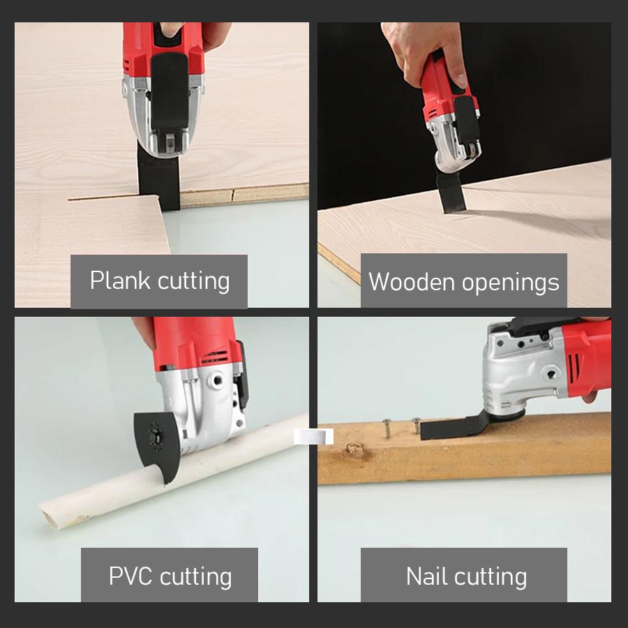 220V Universal Treasure Trimmer Woodworking Power Tools Handheld Portable Electric Shovel Hole Slotting Cutting Sanding Machine