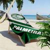 Beach Towel with Palmeiras Brazilian Football Crest, Quick Dry Lightweight, Ultra Soft Absorbent, for Vacation Pool Gift