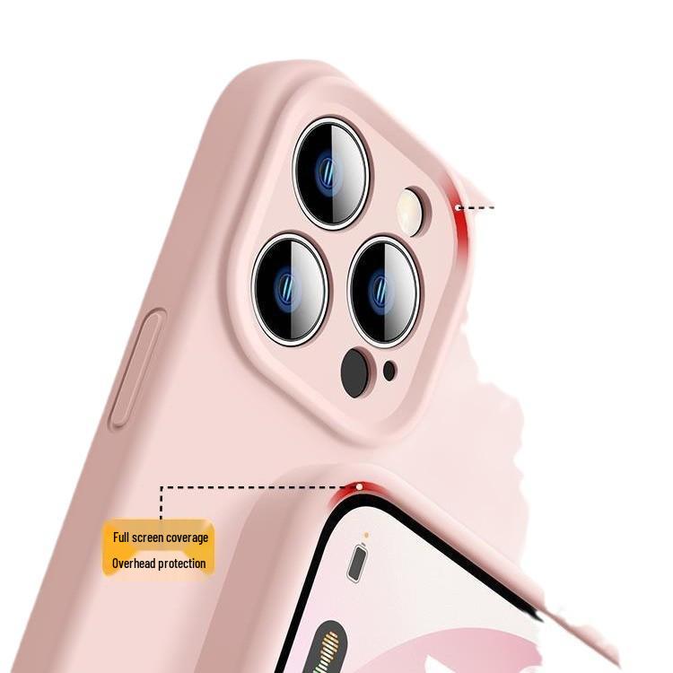 Apple Titanium Color iPhone 17 Pro Max Case, Liquid Silicone