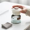 Travel Tea Set Kit 1 Teapot 3 Cups Portable Outdoor Camping Teapot and Tea Cup with Bag Teaware Sets Household Making Tea Tool