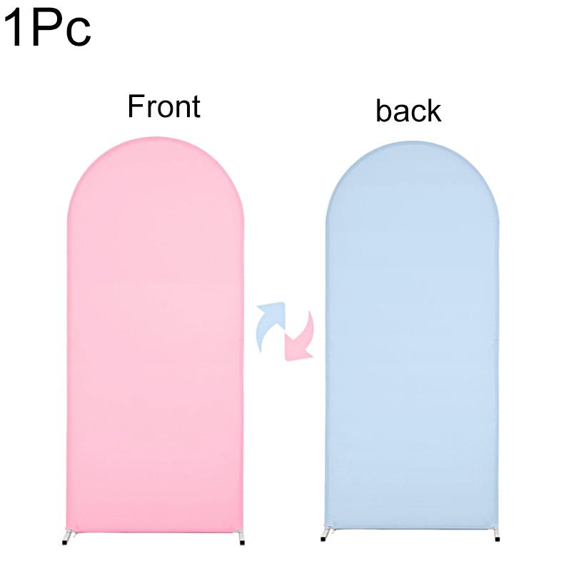 

1 шт. чехол для фона на детский душ, свадьбу, день рождения, однотонный эластичный спандекс, декоративный фон для вечеринки, арка, чехол двухсторонний