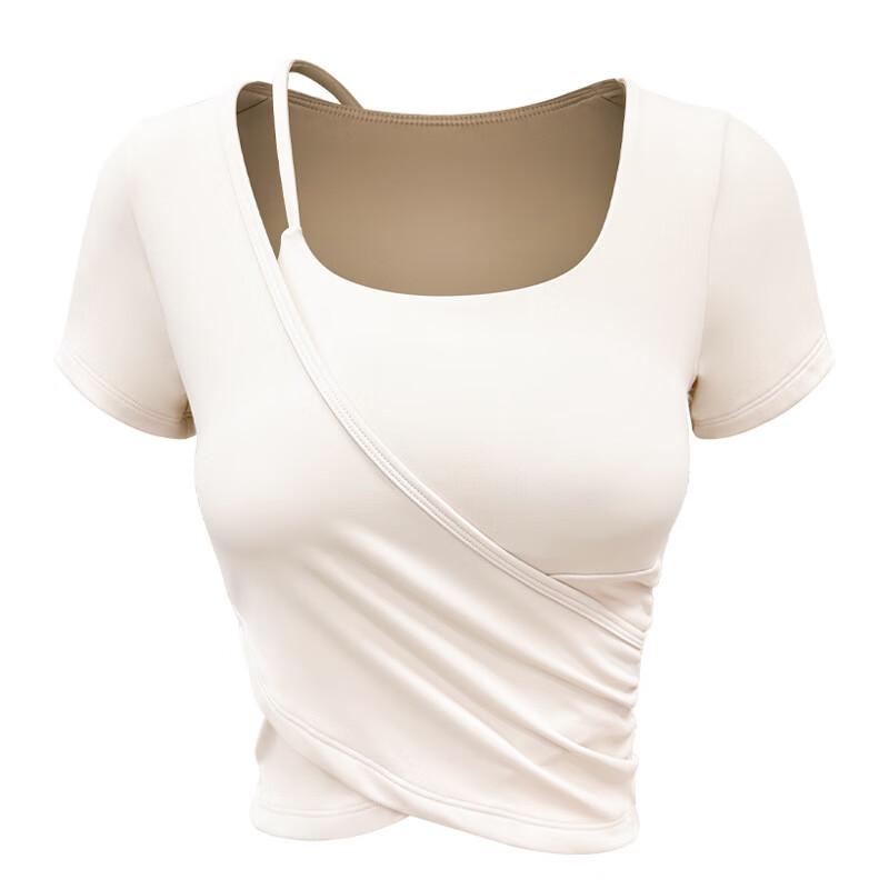 Women's Summer Cross Short Sleeve Yoga & Fitness Top