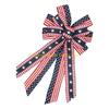 92MF Handmade Ribbon Bows For Patriotic Decoration Party Crafting Supplies Decorative Bowknot for Independence Day