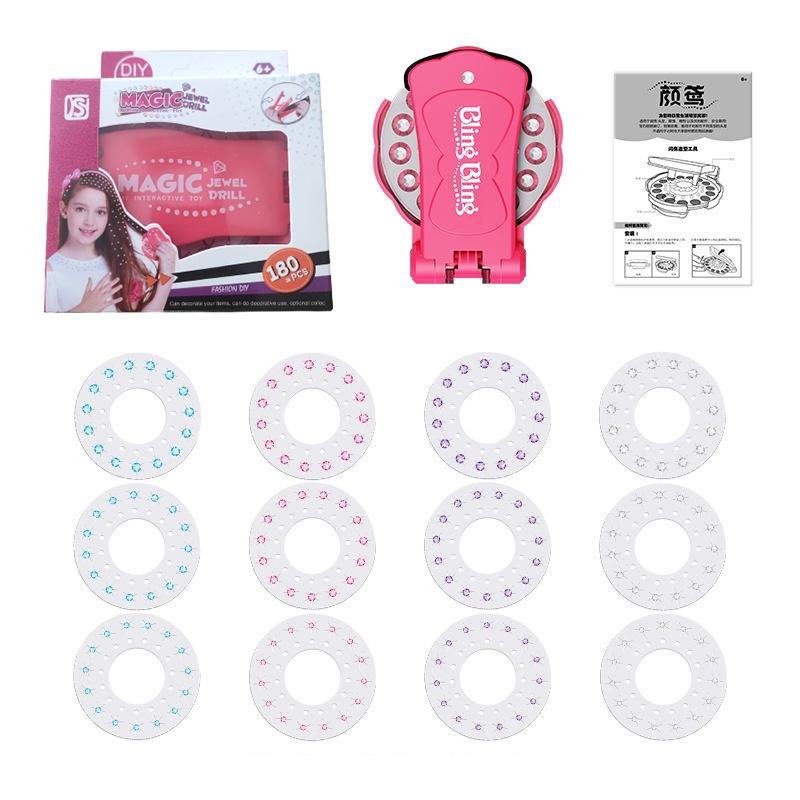 Bling Your World With Our Hair Decoration Kit Easy To Use Diy Crystal Paste Tool For Adding Sparkle To Your Everyday Look!