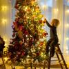 Snowflake Christmas LED Lights String Garland  Christmas Decoration Navidad  Year Decorative Holiday Fairy Light