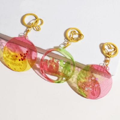 6-Loch Praktische Silikonform Weihnachtsbaumschmuck-Form Geeignet für Bastelschmuck Schlüsselanhänger Feiertagsdekorationsartikel