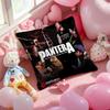 P-Pantera Band Pillow Case Soft Plush Fabric Double-Sided Printed Cushion Cover Warm Winter Sofa Pillow Case