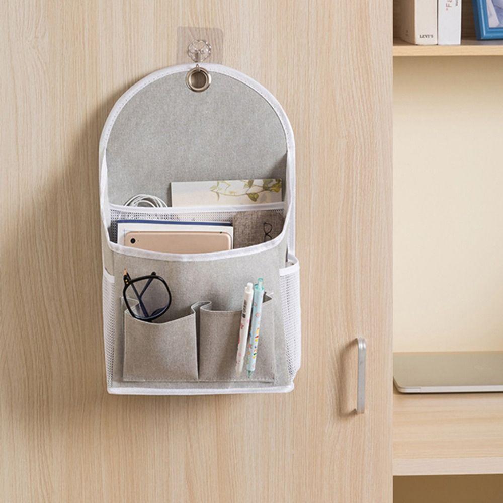 With Hook Door Bags Wall Mounted Hanging Storage Bag  for Book Magazine Phone Holder