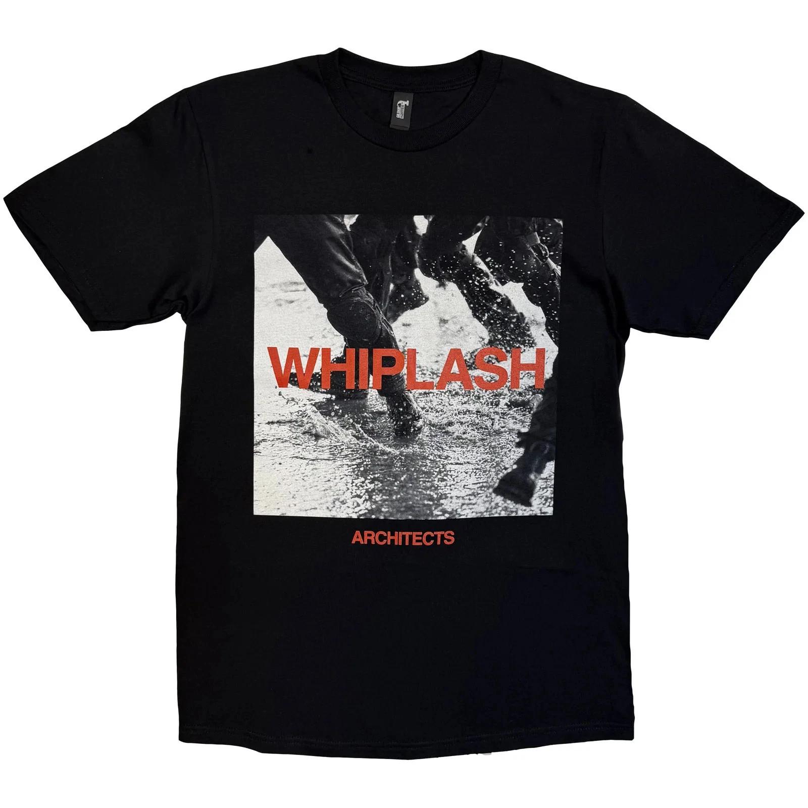 

Architects T-Shirt: Whiplash Single (Black) (Back Print) (Ex-Tour) OFFICIAL NEW XL