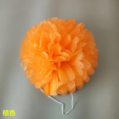 10-35cm Tissue Paper Pompoms Wedding Decorative Paper Flowers Ball Baby Shower Birthday Party Decoration paper pom poms DIY
