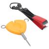 Multi Puller Tool Fishing Line Knotting Knotless Knot Tool with Nail Clipper Fishing Tackle