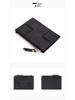 Genuine Leather Women's Sheepskin Woven Coin Purse and Multi-Card Holder