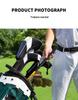 W126 Golf Schwungtrainer: 70CM Haltungs-, Rhythmus- & Übungsstock mit bunten Bändern für den Innenbereich