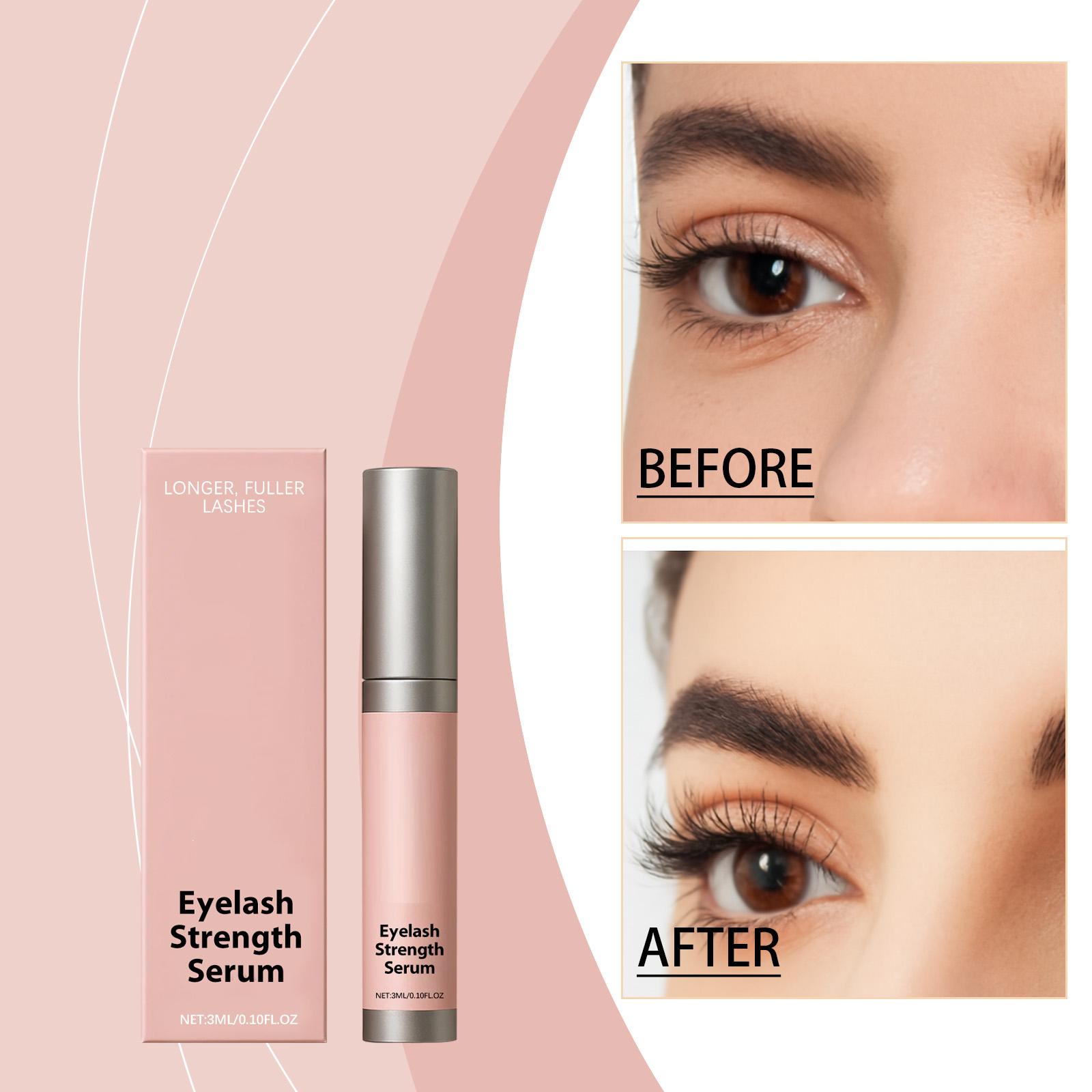 

Eyelash Serum, Eyelash Serum Eyelash Growth Serum For Thickness Healthier Eyelash - For Extensions & Eyebrows Lashes 3ML One Size розовый