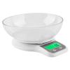 WH-B21LW Kitchen Food Scale Digital Cooking Multifunction Weight Scale with Bowl (White)