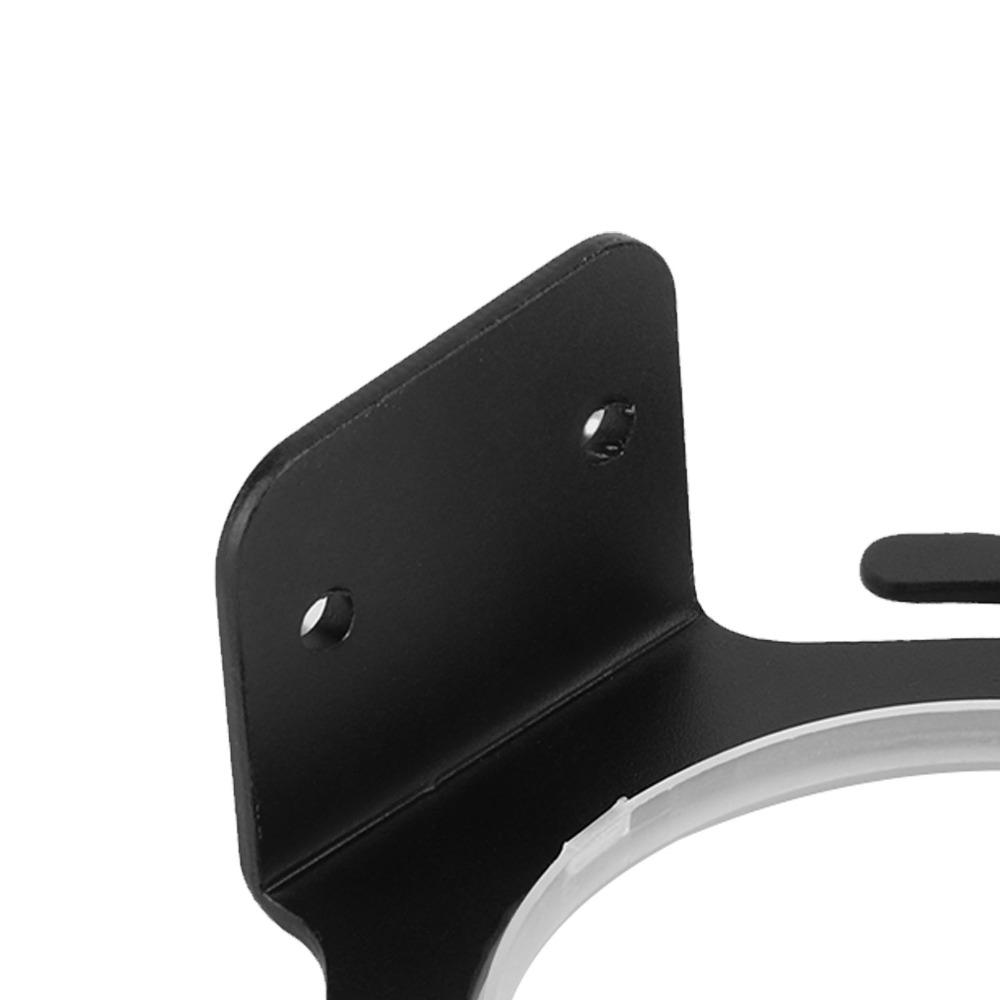 Black Hair Dryer Holder Wall Mounted Hair Dryer Hanger Hair Dryer Rack Bathroom Makeup Room Salon