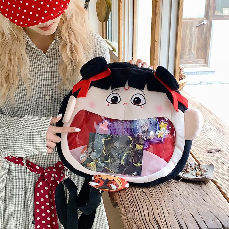 Zha 2 Ne Cute Cartoon Soft Backpack With Adjustable Straps For Daycare School