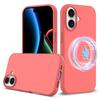 For iPhone 17 Case Compatible with MagSafe Anti-Drop Liquid Silicone Phone Cover