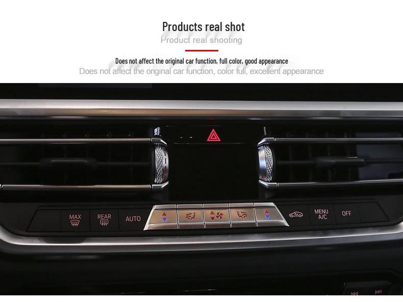 Compatible with BMW 3 Series (G28) Air Conditioning Switch Buttons 325li/330l