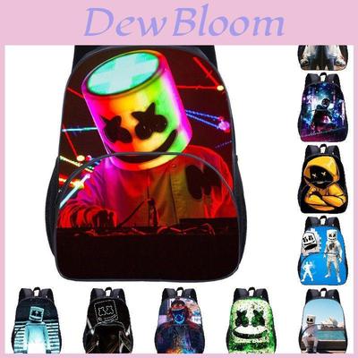 Trendy Dj Marshmello Kids Backpack With High Capacity And Breathable Design